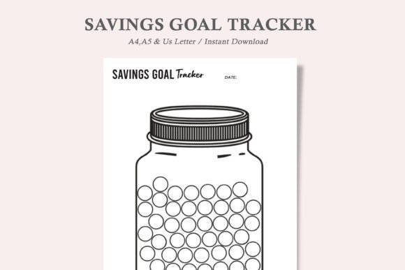 Download Savings Jar Tracker,Savings Goal Tracker - Premium Resources