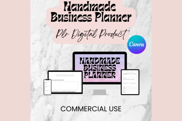 Download Editable Handmade Business Planner - Handmade business Collection