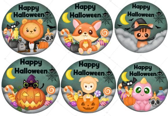 Download Happy Halloween Sticker Sublimation PNG - Premium Resources
